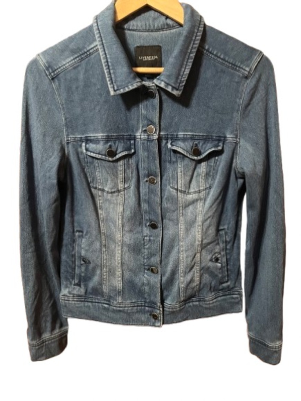 Liverpool Jeans Company Blue Denim Jacket - Women Size Small